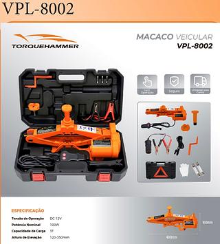 MACACO ELETRICO PROFISSIONAL 3TON TORQUEHAMMER
