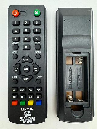 CONTROLE REMOTO CONVERSOR AQUARIO LELONG