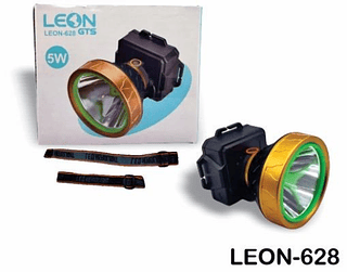 LANTERNA DE CABEÇA FAROL DE CARREGAMENTO USB 5W LEON