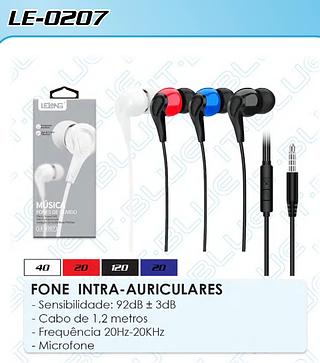 FONE INTRA-AURICULARES LELONG