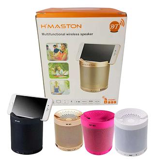 CAIXA DE SOM WIRELESS SPEAKER RADIO FM HMASTON
