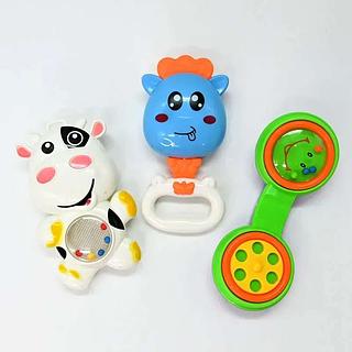 BRINQUADO CHOCALHO BABY TEETHERS