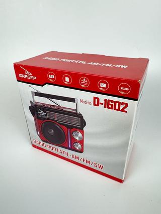 RADIO PORTATIL AM/FM/SW GRASEP