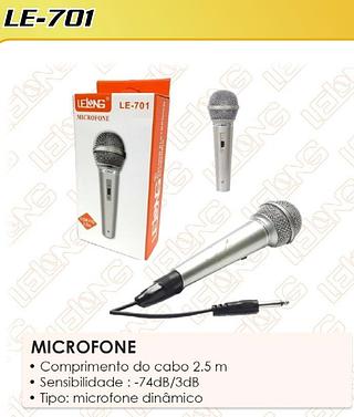 MICROFONE COM FIO LELONG