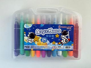 CANETA HIDROGRÁFICA ACRYLIC MARKER 24 COLOURS (7897064260241)