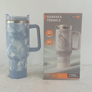 GARRAFA TERMICA 1200ML 304 AÇO INOXIDAVEL 55ºC