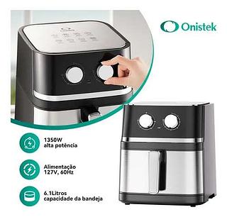 FRITADEIRA ELETRICA AIR FRYER ONISTEK