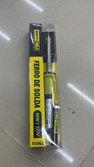 FERRO DE SOLDA COM SUPORTE 60W/127V NAVY+TOOLS