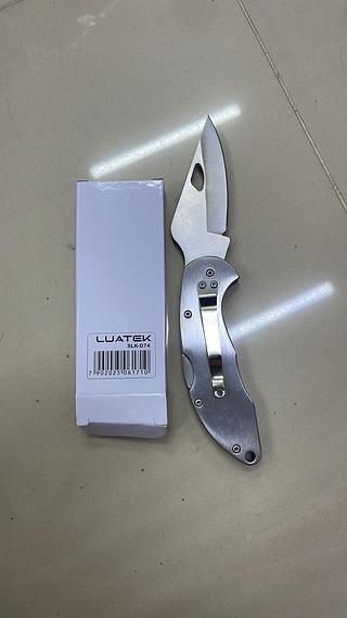 CANIVETE DE AÇO INOX LUATEK