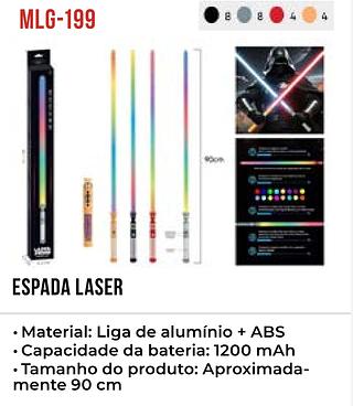SABRE DE LUZ 90M LASER SWORD TOMATE