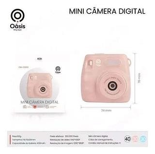 MINI CAMERA DIGITAL DUPLA OASIS MARKET