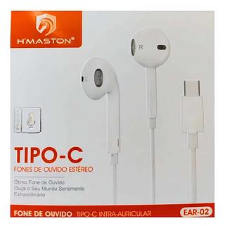 FONE DE OUVIDO TIPO-C INTRA-AURICULAR H'MASTON