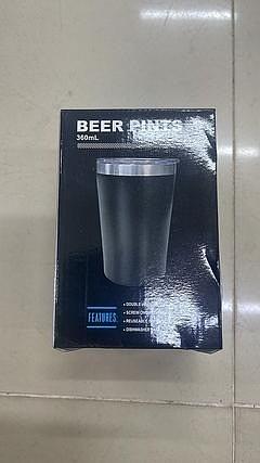 GARRAFA TERMICA 360ML BEER PINTS