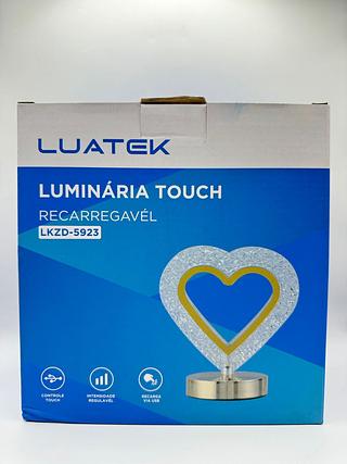 LUMINARIA TOUCH RECARREGAVEL LUATEK