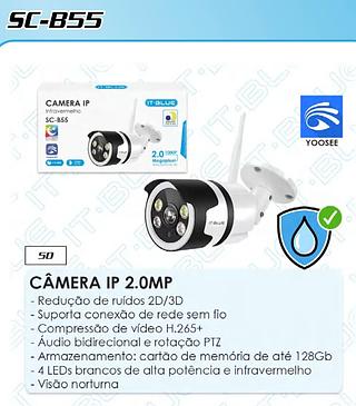CAMERA IP INFRAVERMELHO ITBLUE