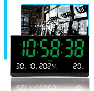 RELOGIO DIGITAL LED OÀSIS MARKET