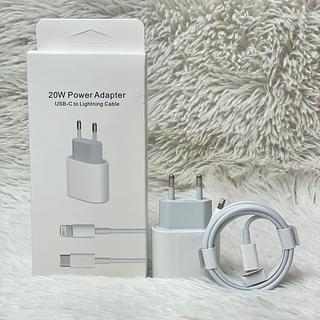 20W USB-C POWER ADAPTER USB-C TO LIGTNING CABLE
