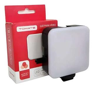 LUZ PARA VIDEO DE LED BRANCO QUENTE E FRIO TOMATE