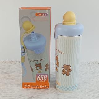 COPO GARRAFA TERMICA 650ML 304 AÇO INOXIDÁVEL 55º