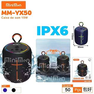 CAIXA DE SOM 15W IPX6 MINIMEN