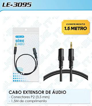 CABO P2 MACHO+P2 FEMEA IT-BLUE