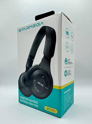 FONE DE OUVIDO ESTEREO SEM FIO STARMEGA