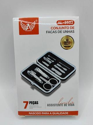 CONJUNTO DE FACAS DE UNHAS 7 PEÇAS ALTOMEX