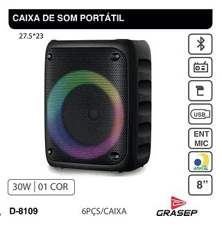 CAIXA DE SOM PORTÁTIL GRASEP