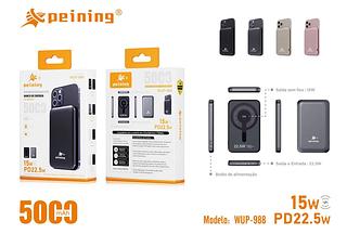 POWER BANK INTELIGENTE 15W PD22.5W 5000MAH PEINING