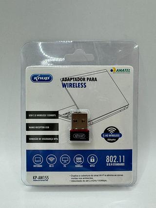ADAPTADOR PARA WIRELESS WIFI KNUP