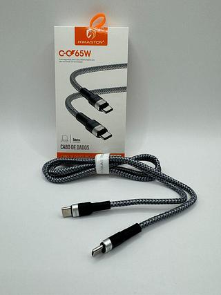 CABO DE DADOS TIPO-C+TIPO-C C-C65W 1M HMASTON
