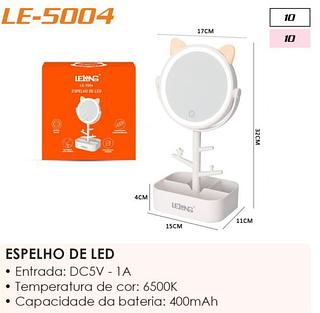 KIT DE ESPELHO DE LED AJUSTE DE ANGULO LELONG