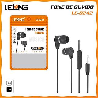 FONE DE OUVIDO ESTÉREO LELONG