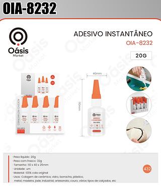 ADESIVO INSTANTANIO 20GX12PCS OÀSIS MARKET