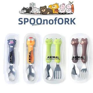 KIT DE TALHERES INFANTIL CABO ANATOMICO OPAPRO