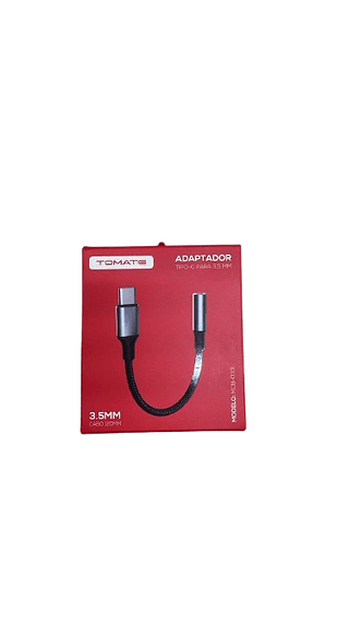 ADAPTADOR TIPO-C PARA 3.5MM TOMATE