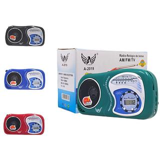 RADIO RELOGIO DE BOLSO AM/FM/TV ALTOMEX
