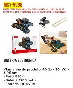 BATERIA ELETRONICA TOMATE