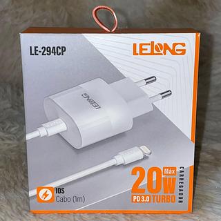 CARREGADOR TURBO PD3.0 20WMAX 1M LELONG
