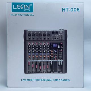 LIVE MIXER PROSSIONAL COM 6 CANAIS LEON GTS