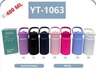 FLIP STRAW WATER BOTTLE 14OZ/400ML