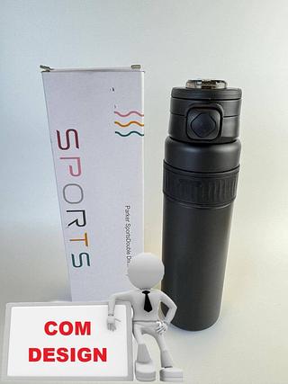 GARRAFA TERMICA 1000ML PARKER SPORTS DOUBLE DRINK CUP(COM DESIGN)