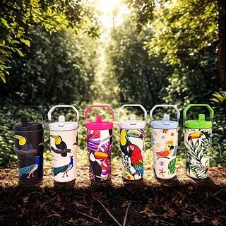 600ML 20 BIG BEAKED BIRDS