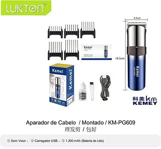 MAQUINA PARA CORTAR CABELO HAIR CLIPPER KEMEI