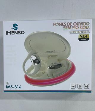 FONES DE OUVIDO SEM FIO COM V5.4 IMENSO