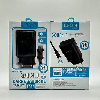 CARREGADOR DE TURBO QC4.0 8.1A LEON PRIME