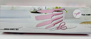 KIT DE FACAS COM 6 PEÇAS KNIFE SET