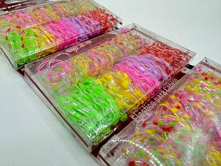 CARTELA DE ELASTICO PARA CABELO NAVY+ESSENCIAL