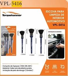 ESCOVA PARA DE INTERIOR AUTOMOTIVO TORQUEHAMMER