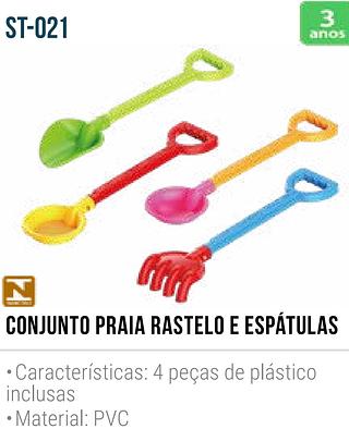 KIT DE PRAIA COM RASTELOS E PÁS KUKI KIDS